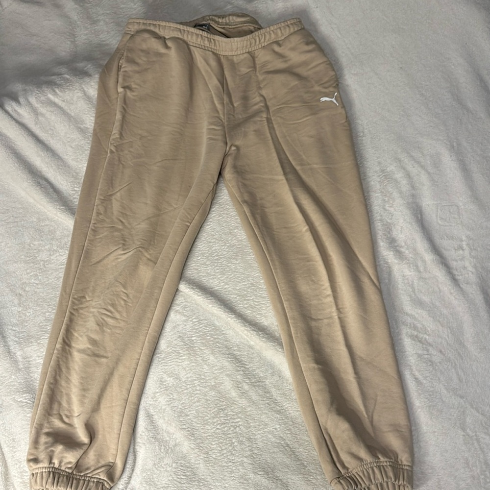 Puma jogger pants tan